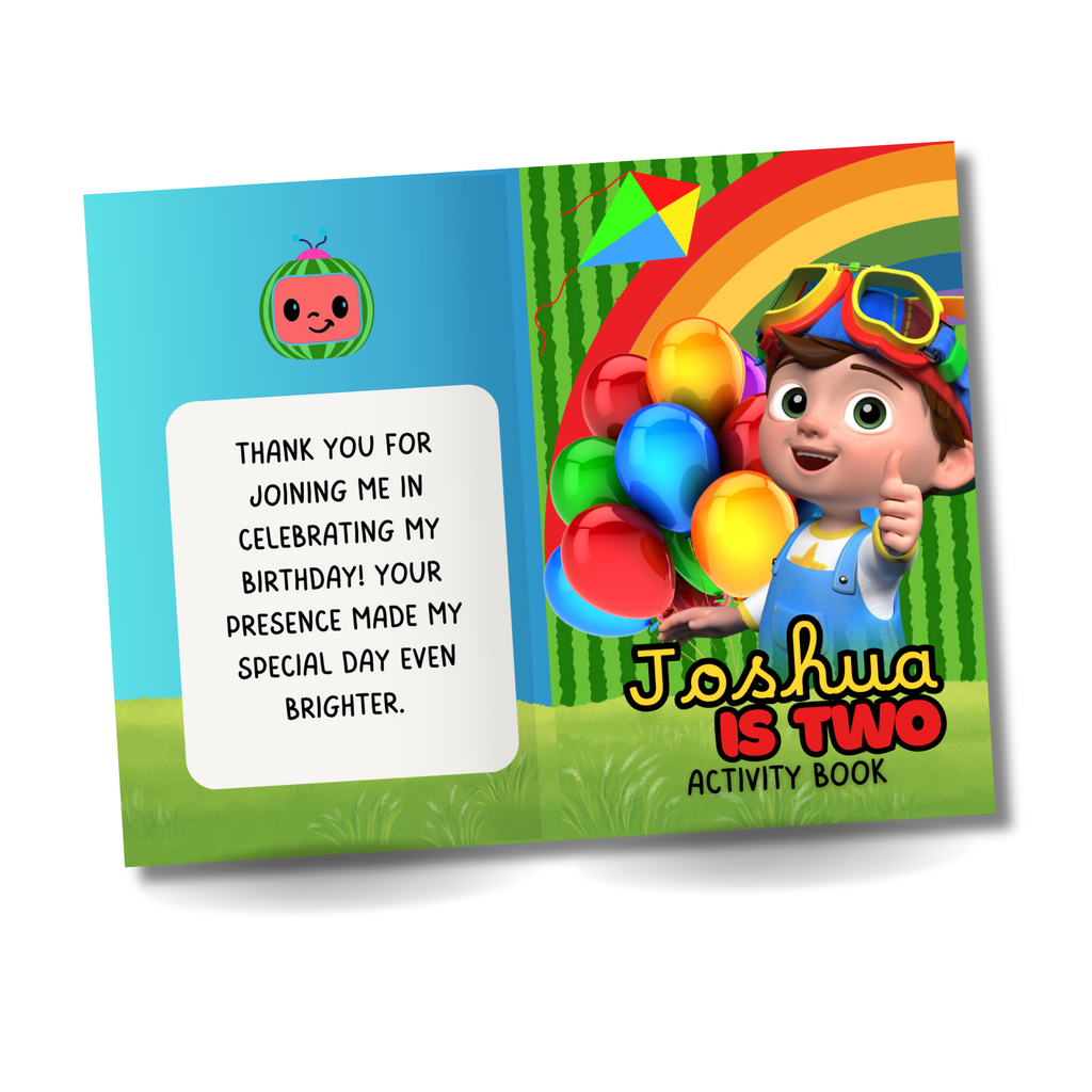 Custom Activity Book