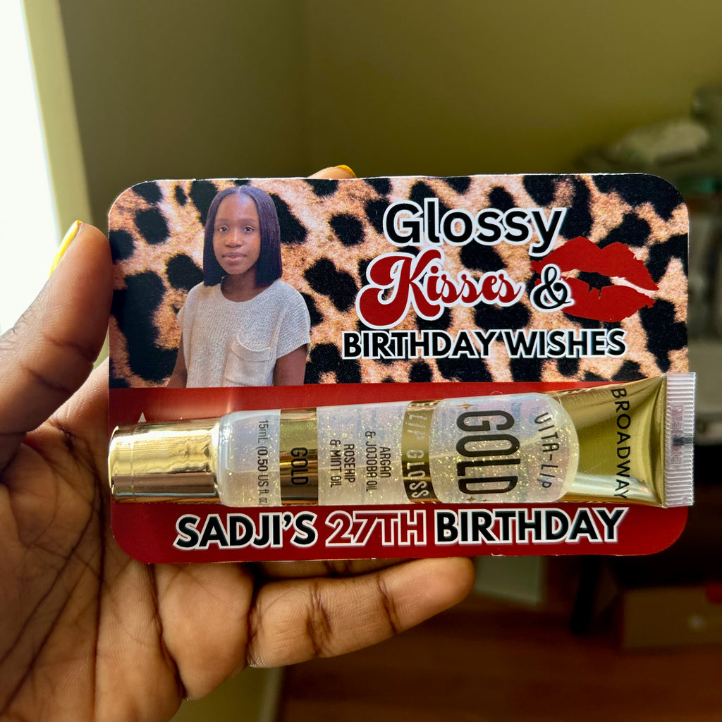 Lip Gloss Card Holder