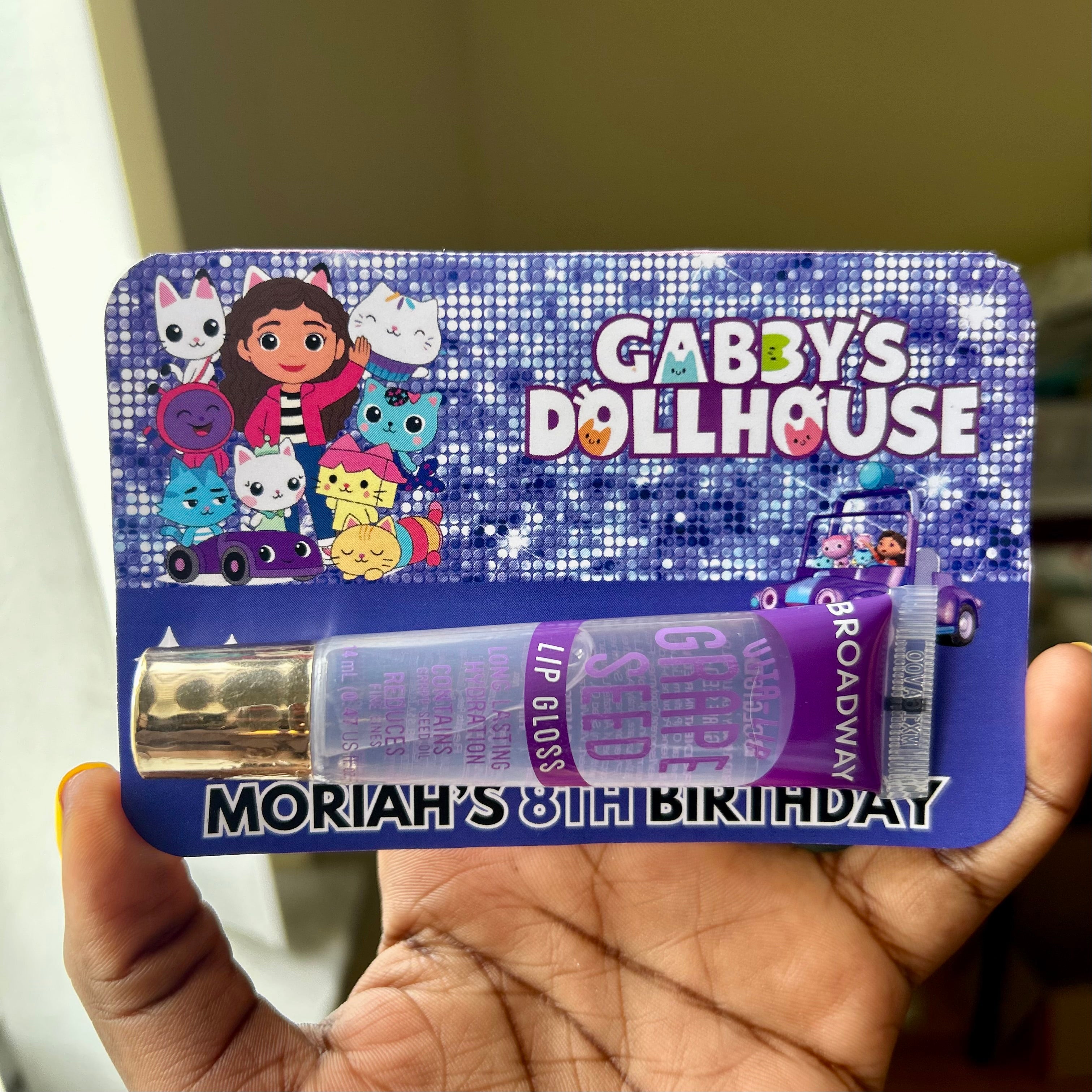 Lip Gloss Card Holder