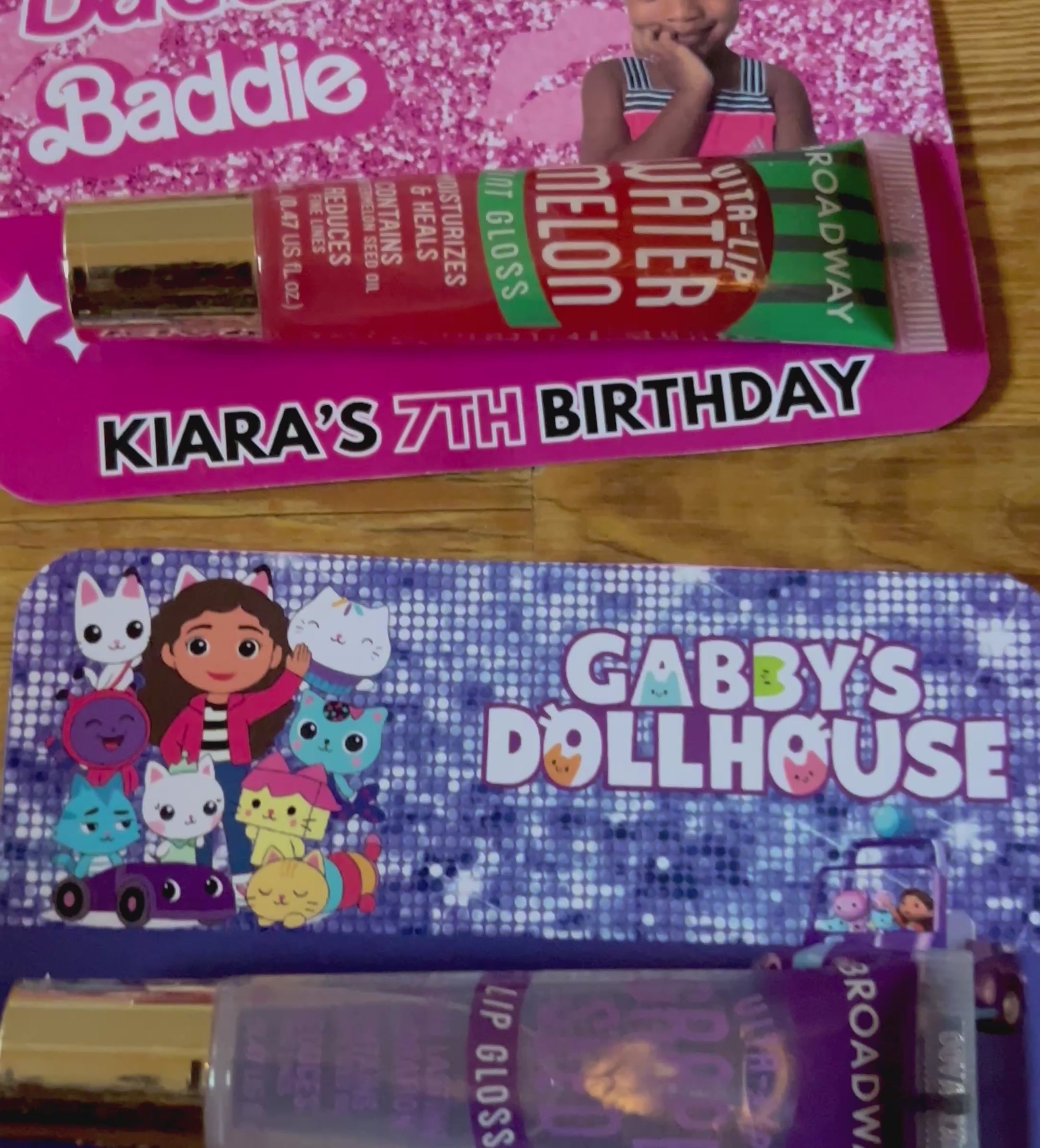 Lip Gloss Card Holder